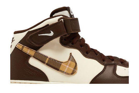 Nike Air Force 1 Mid '07 Brown Plaid