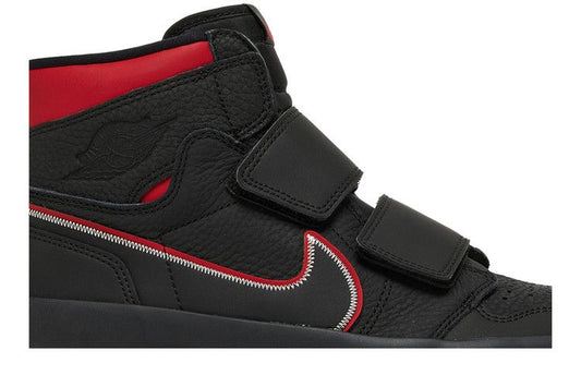 Jordan 1 Retro High Double Strap Black Gym Red