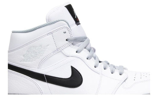 Jordan 1 Mid White Cement