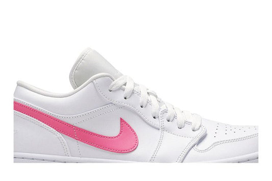 Jordan 1 Low White Multi-Color Swoosh