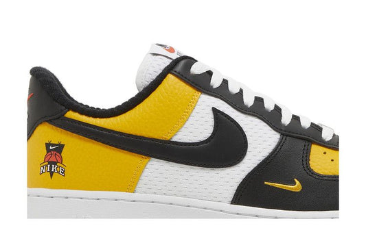 Nike Air Force 1 Low '07 LV8 Black Gold Jersey Mesh