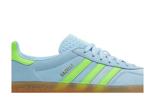 adidas Gazelle Indoor Clear Sky Solar Green (Women's)