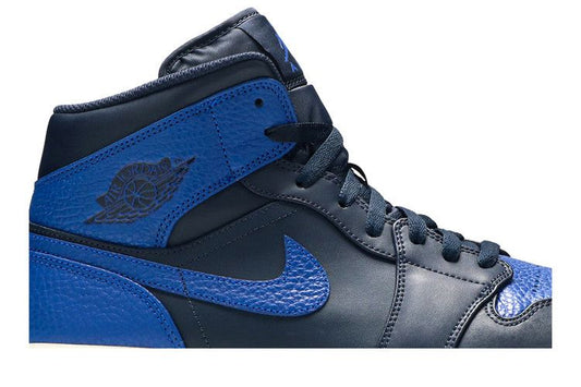 Jordan 1 Mid Obsidian Game Royal