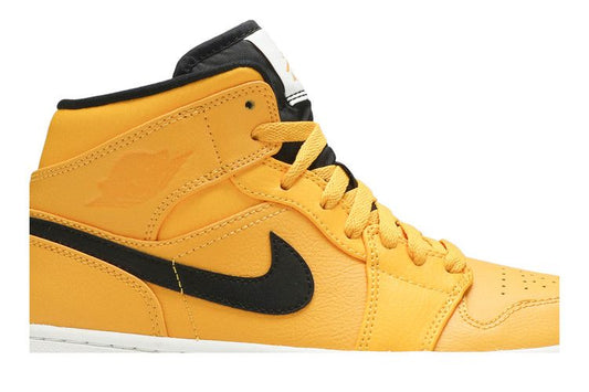 Jordan 1 Mid University Gold Black