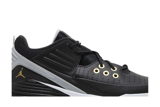 Jordan Max Aura 5 Black White Wolf Grey Metallic Gold (PS)