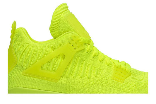 Jordan 4 Retro Flyknit Volt