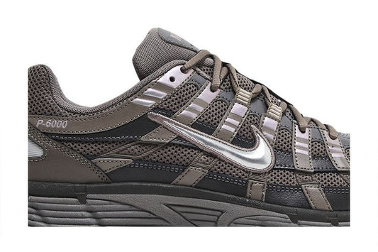 Nike P-6000 Cave Stone Medium Ash Flat Pewter Metallic Silver