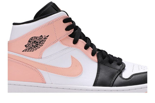 Jordan 1 Mid Arctic Orange Black Toe