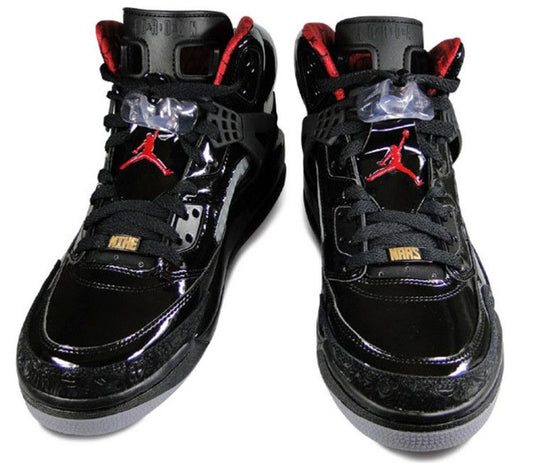 Jordan Spizike Stealth / Black Patent