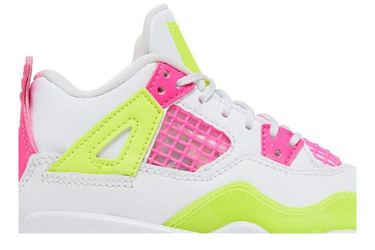 Jordan 4 Retro White Lemon Pink (PS)