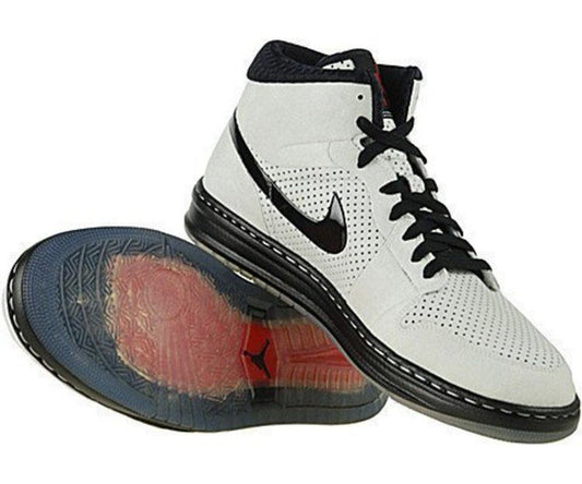 Jordan Alpha 1 White Perforated