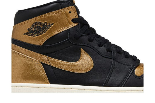 Jordan 1 Retro High OG Black Metallic Gold