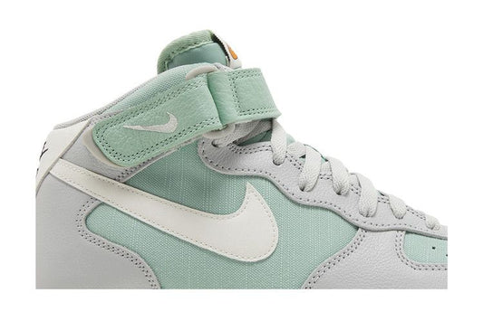 Nike Air Force 1 Mid '07 LX Grey Fog Enamel Green