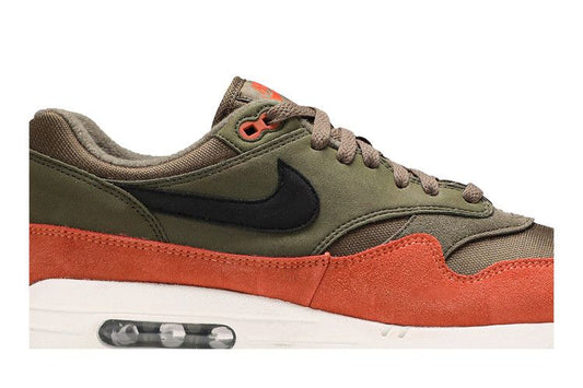 Nike Air Max 1 Olive Canvas Dark Russet