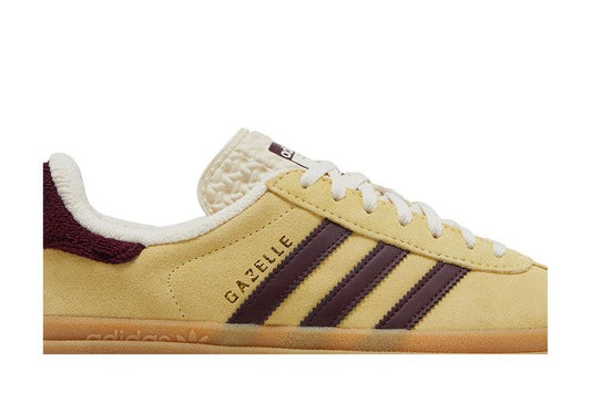 adidas Gazelle Bold Almost Yellow Maroon (Women's)