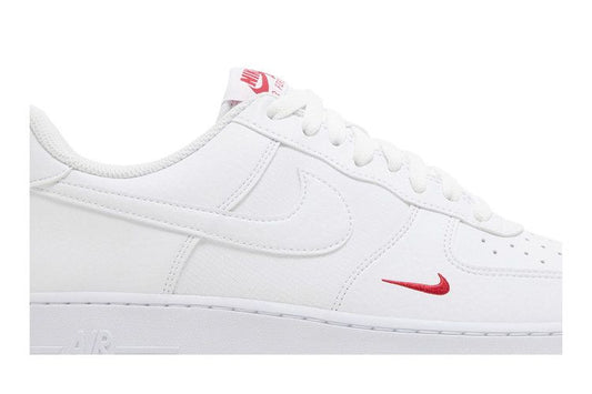 Nike Air Force 1 Low '07 SE White Red Mini Swoosh