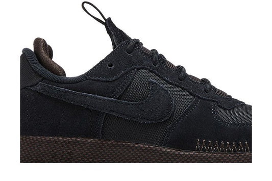 Nike Air Force 1 Wild Low Black Velvet Brown (Women's)