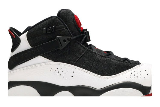 Jordan 6 Rings Black White Gym Red