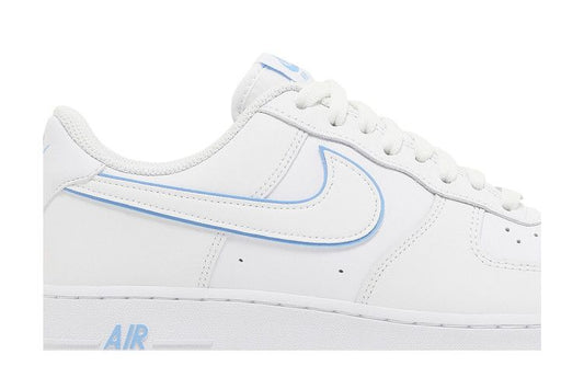 Nike Air Force 1 '07 Low White University Blue Sole