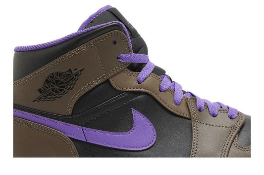 Jordan 1 Mid Purple Mocha
