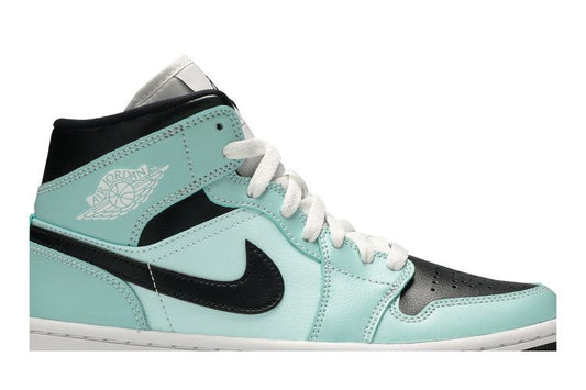 Jordan 1 Mid Aqua Blue Tint (Women's)