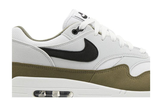 Nike Air Max 1 White Black Medium Olive