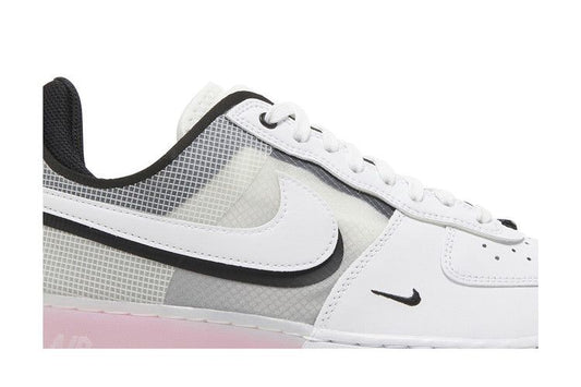 Nike Air Force 1 Low React White Black Pink Spell