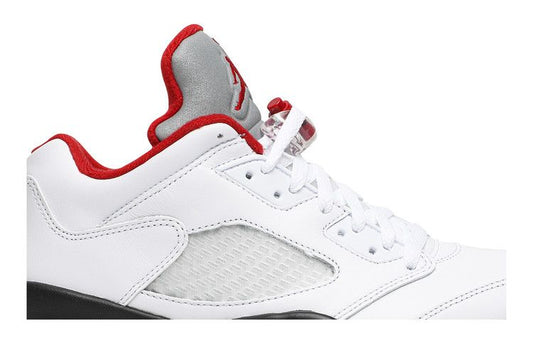 Jordan 5 Retro Low Golf Fire Red (Silver Tongue)