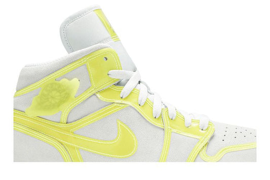 Jordan 1 Mid Opti Yellow (Women's)