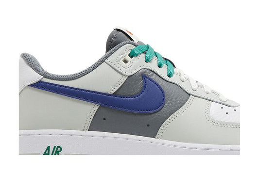 Nike Air Force 1 Low '07 LV8 Split Light Silver Deep Royal Blue