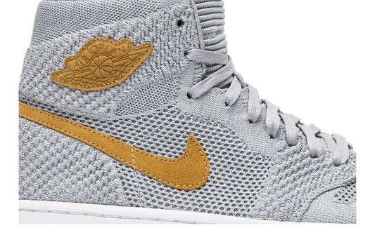 Jordan 1 Retro High Flyknit Wolf Grey
