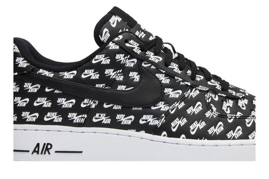 Nike Air Force 1 Low All Over Logo Black