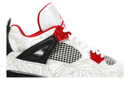Jordan 4 Retro White Laser