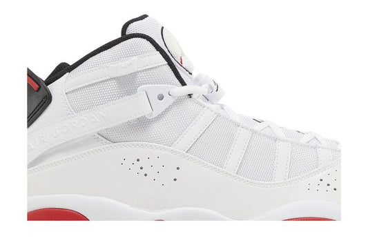 Jordan 6 Rings White University Red Black