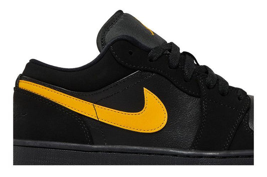 Jordan 1 Low Black University Gold