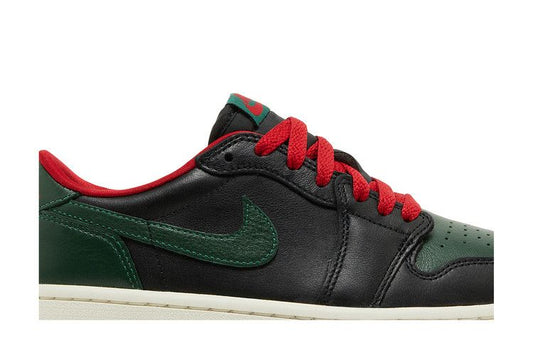 Jordan 1 Retro Low OG Gorge Green Varsity Red (Women's)