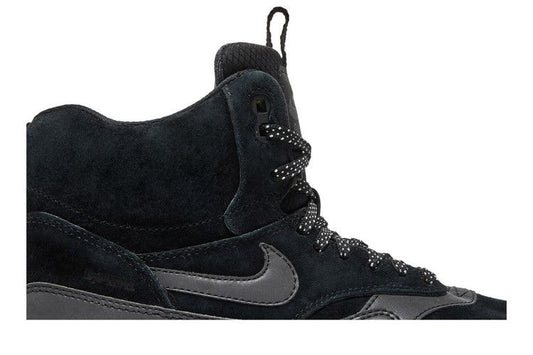 Nike Air Max 1 Mid Sneakerboot Black/Black-Gum Medium Brown (Women's)