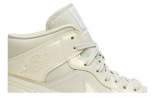 Jordan 1 Mid Goose Feather Yellow (Women's)