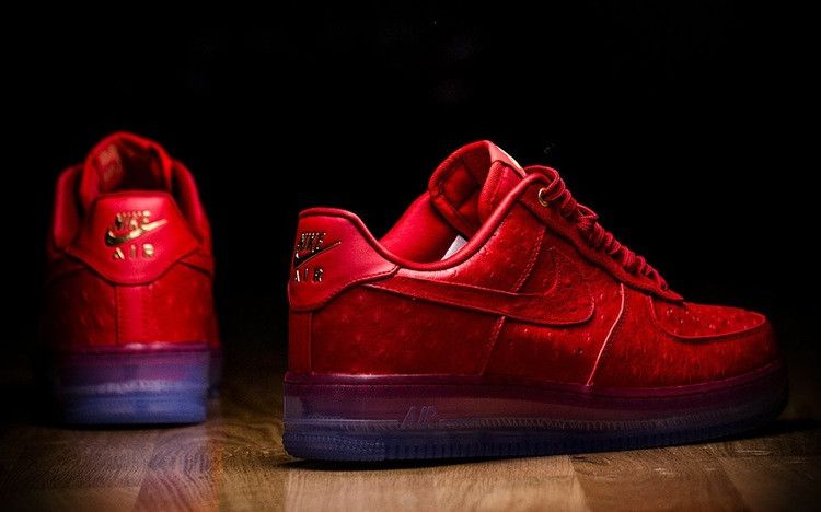 Nike Air Force 1 CMFT Lux Low Ostrich Red