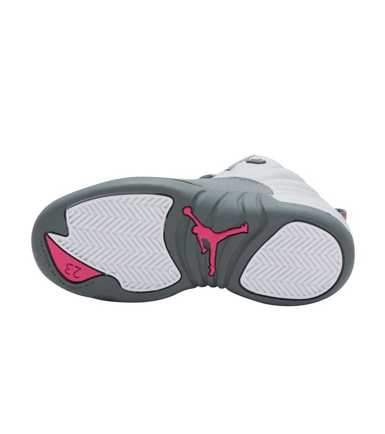 Jordan 12 Retro Wolf Grey Vivid Pink (PS)