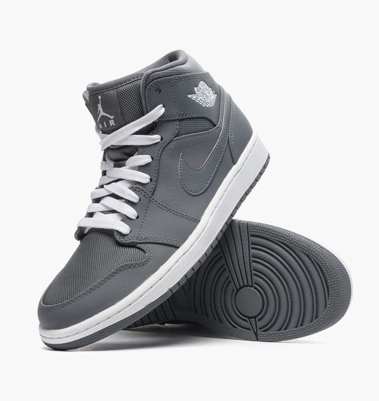 Jordan 1 Mid Retro Cool Grey