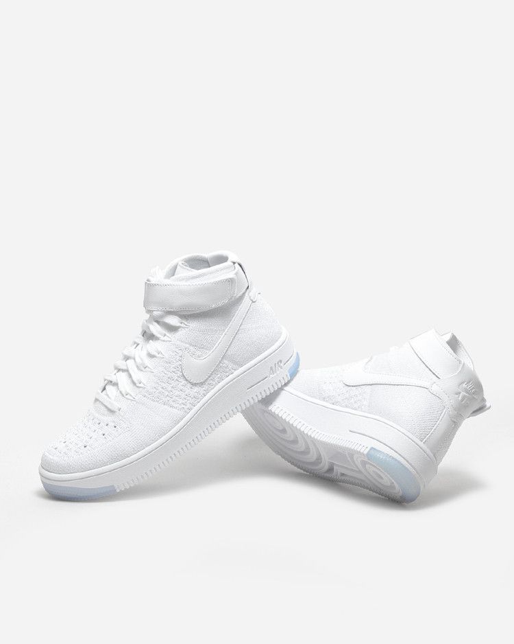 Nike Air Force 1 Flyknit Triple White (Women's)