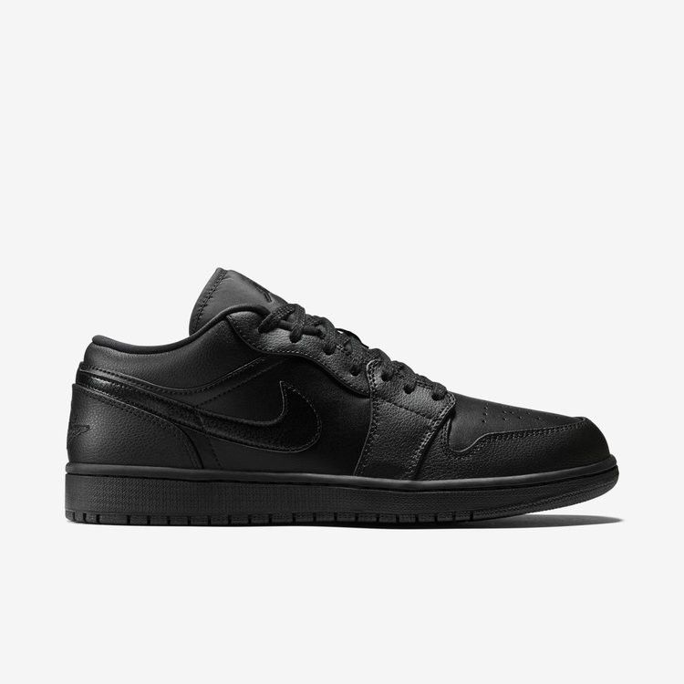 Jordan 1 Low Black Black Noir