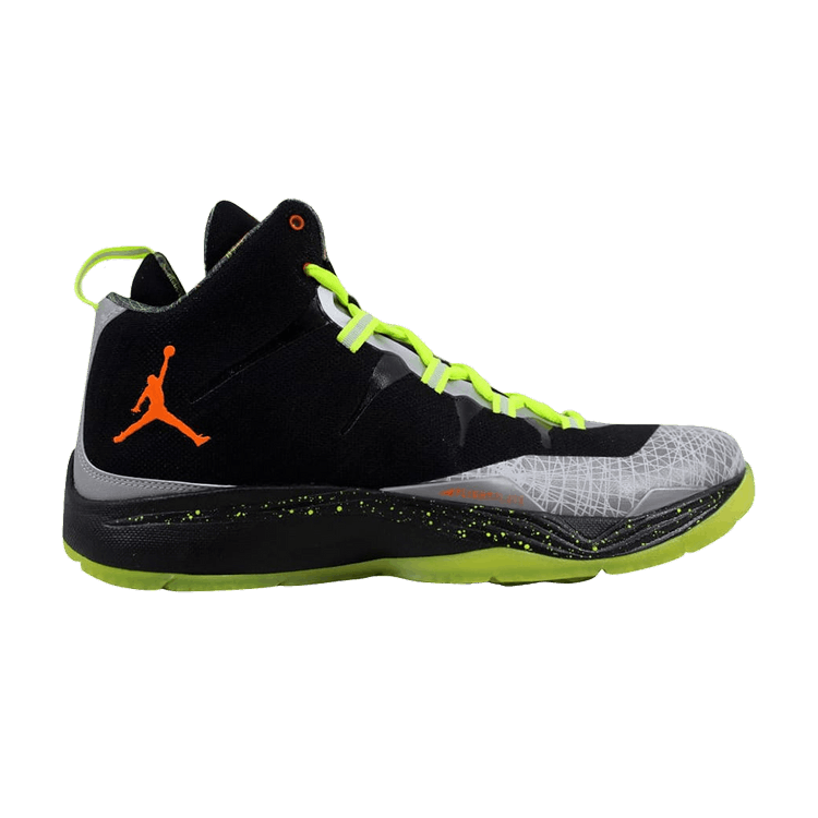 Jordan Super.Fly 2 Christmas Black Total Orange Reflective Silver