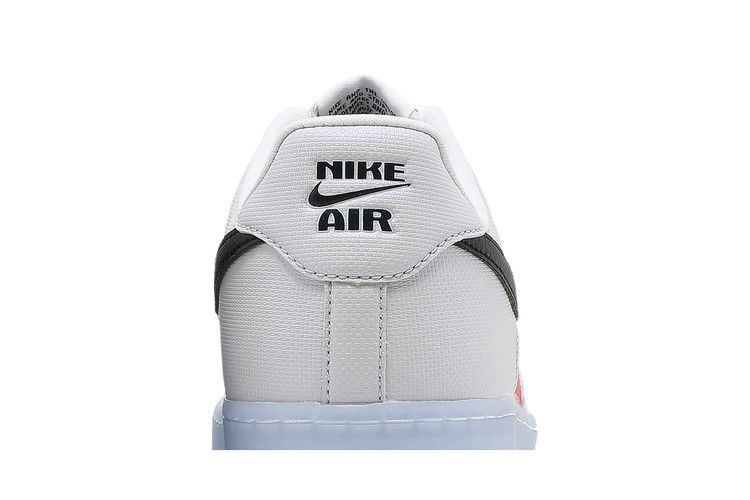 Nike Air Force 1 Low White Red Black (Icy Soles)