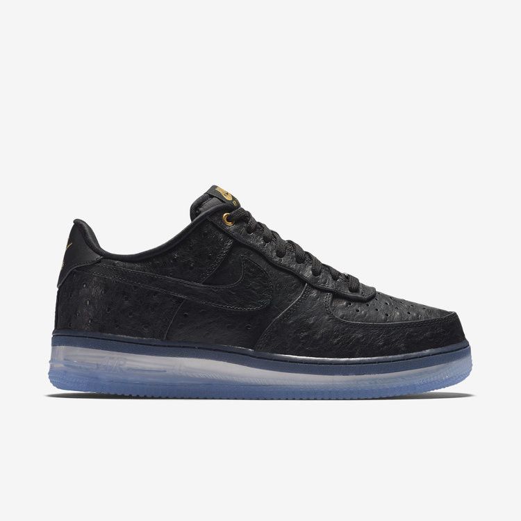 Nike Air Force 1 CMFT Lux Low Black Ostrich