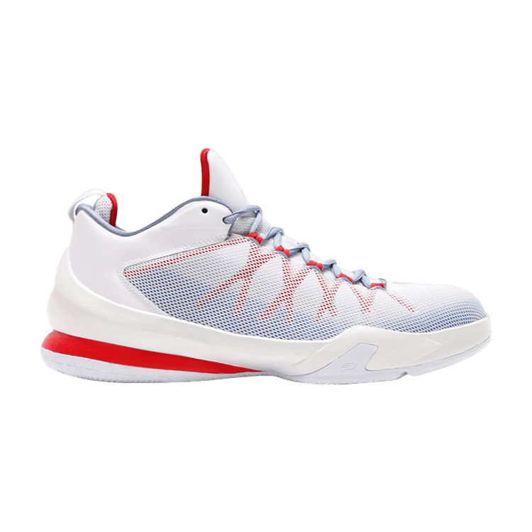 Jordan Cp3.Viii Ae White/Game Royal-Spirit Red-Cool Blue