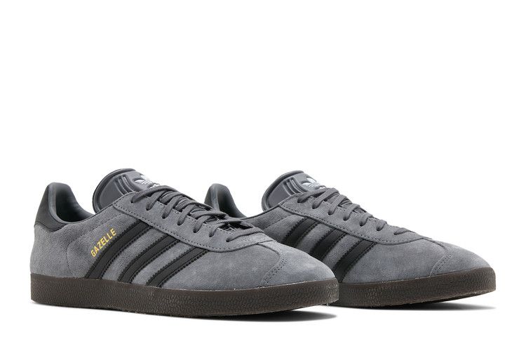adidas Gazelle Grey Black Gum