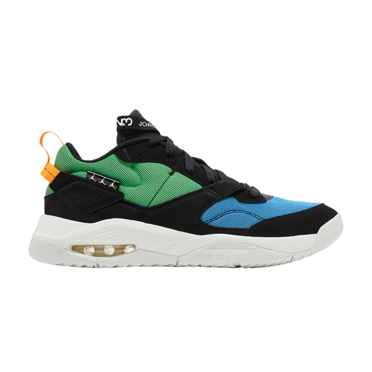 Jordan Air NFH Black Photo Blue Spark Green