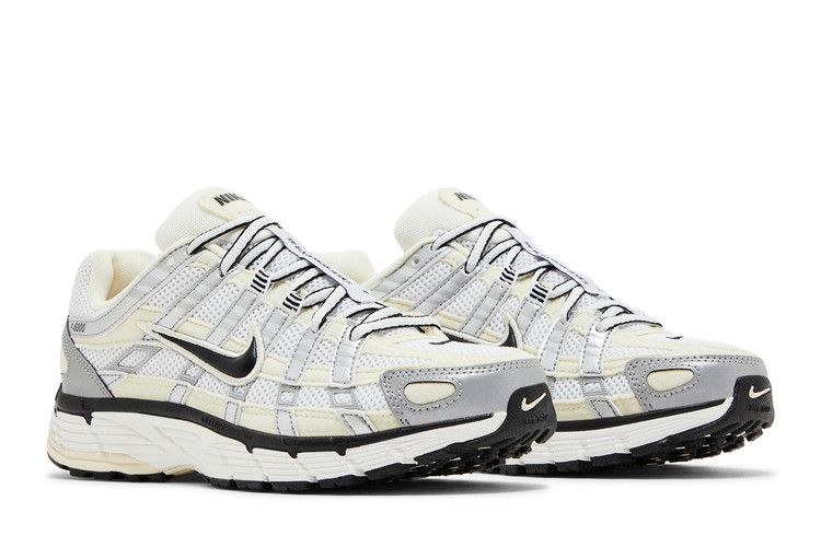 Nike P-6000 Coconut Milk Metallic Silver (Women's)